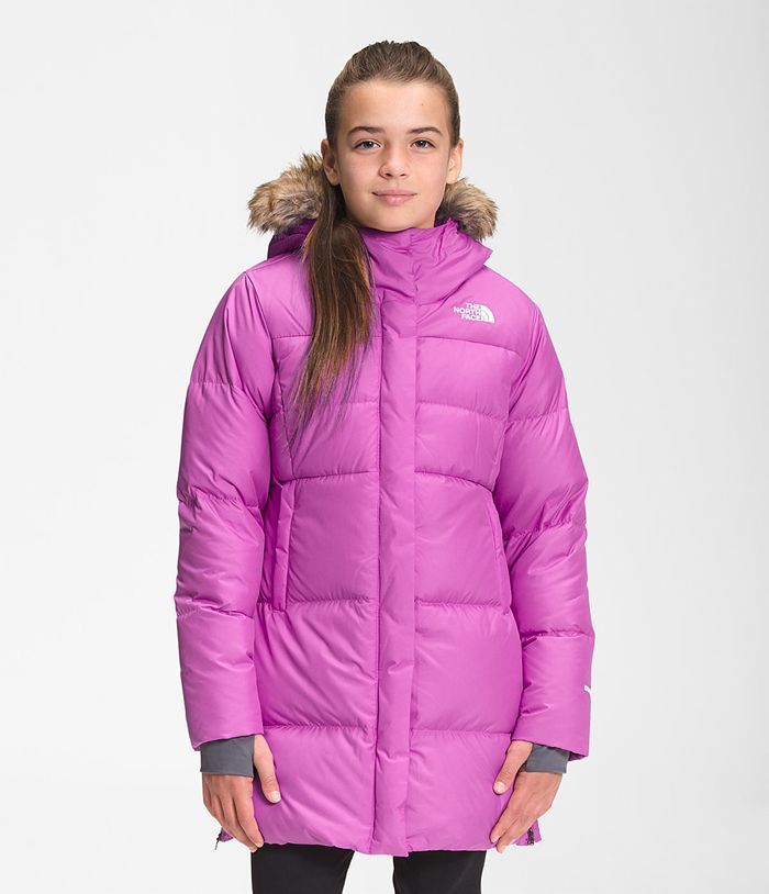 The North Face Jas Meisjes Dealio Fitted Parka BLIV42186 - Paars